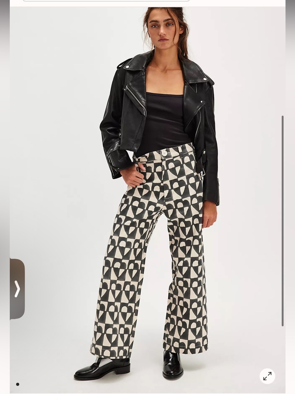 NWT Free People x SZ Blockprints Denim Disco Pants